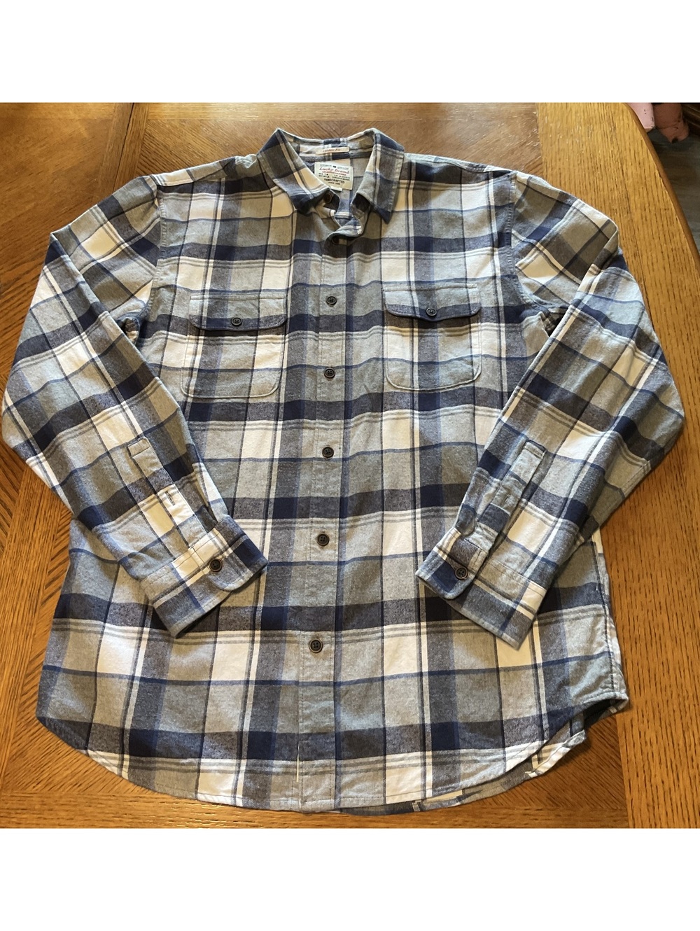 Lucky Brand Classic Fit Mens Size Large Soft Cotton Flannel